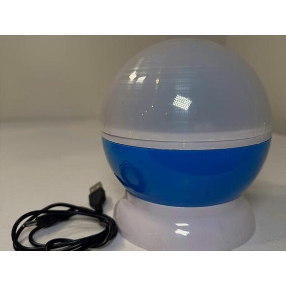 None Other - Stylish Blue LED Mood Lamp with USB Charging